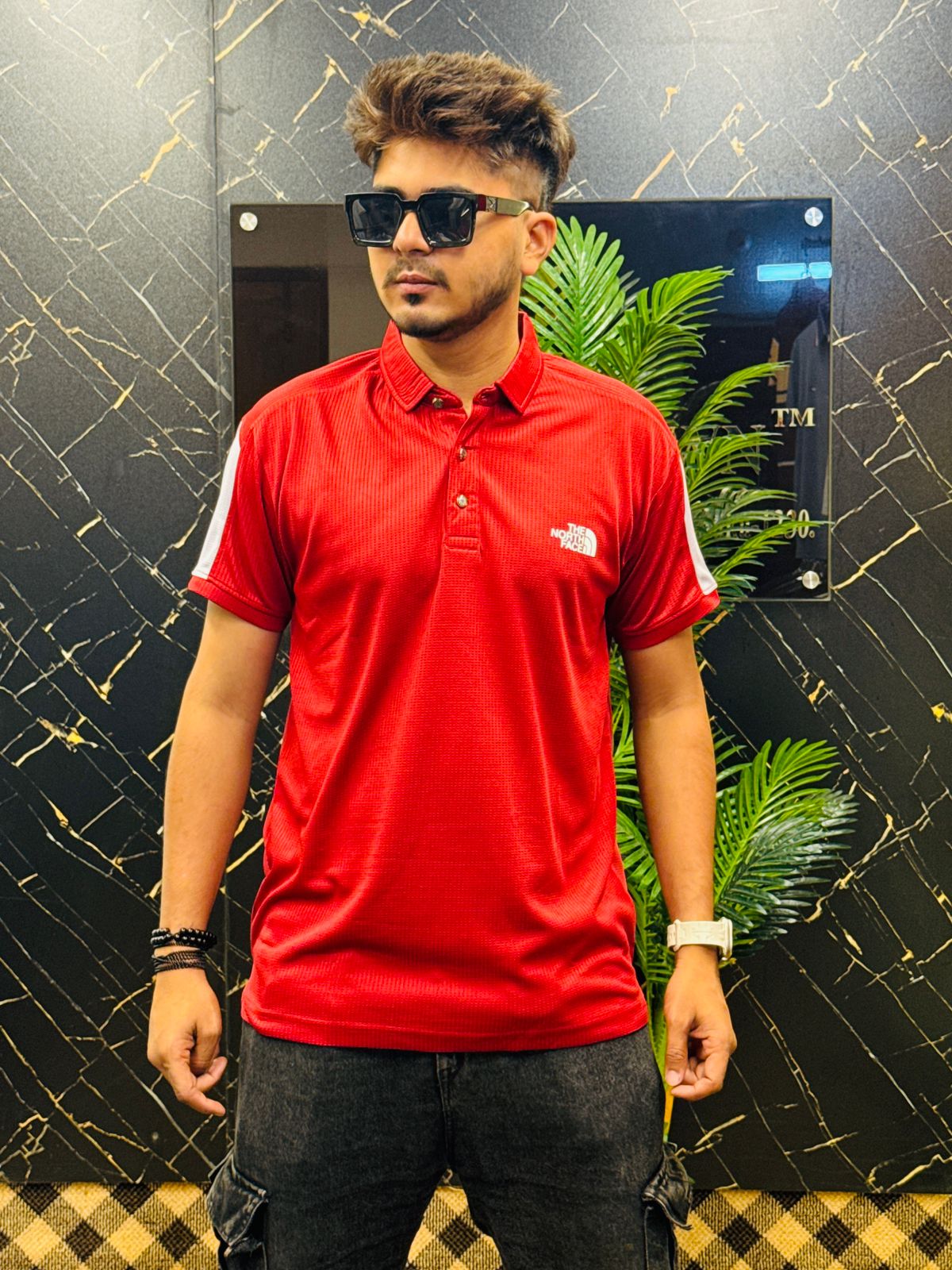 Premium Mash Fabric Polo Shirt